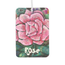 Prylar med blommotiv Rosa Ros Art Nouveau Botanisk