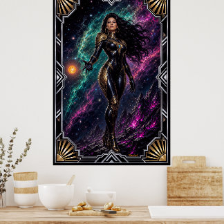 Prymadin Vondrak Inom Orosias Kristallina Vidsträc Poster