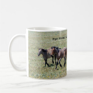 Pryor Mountain Vild Horses Runings Kaffemugg