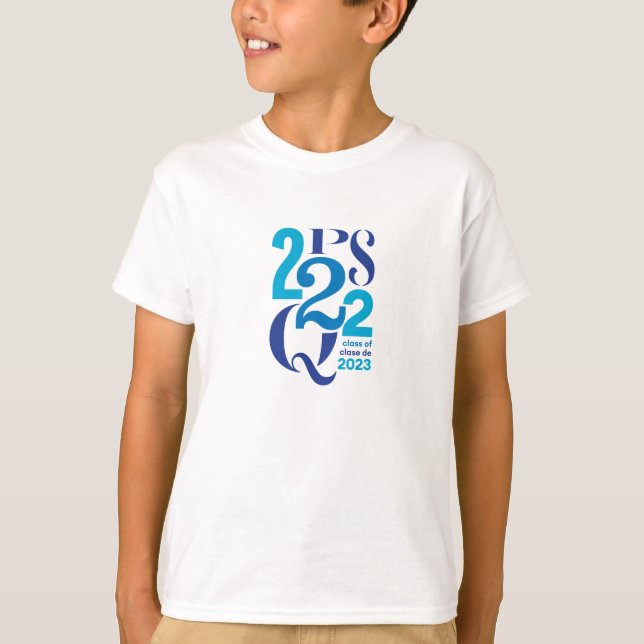 PS222Q-klass för/klass de 2023 T Shirt (Framsida)