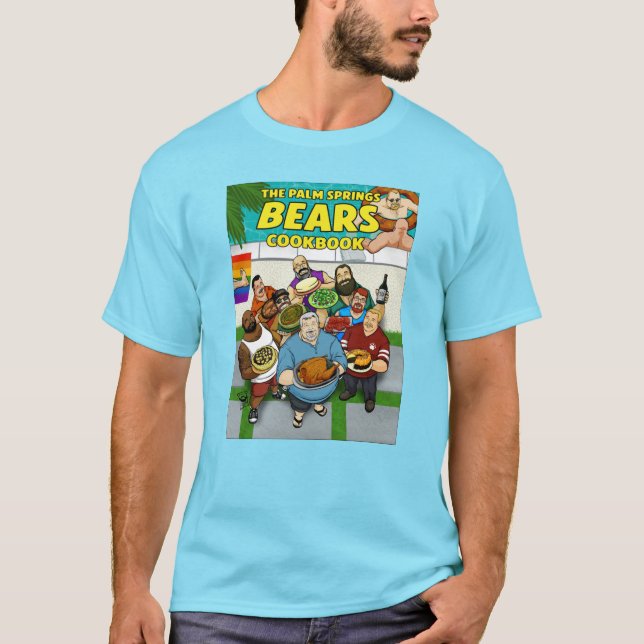 PS Cookbook Bears T-Shirt (Framsida)