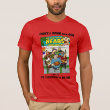 PS Cookbook Bears T-Shirt med text