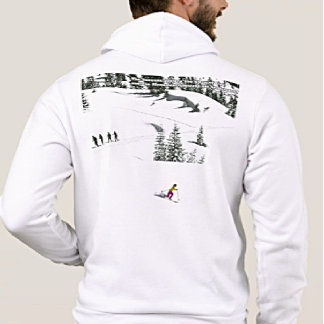Psa 19-1 Skier sweatshirt T Shirt