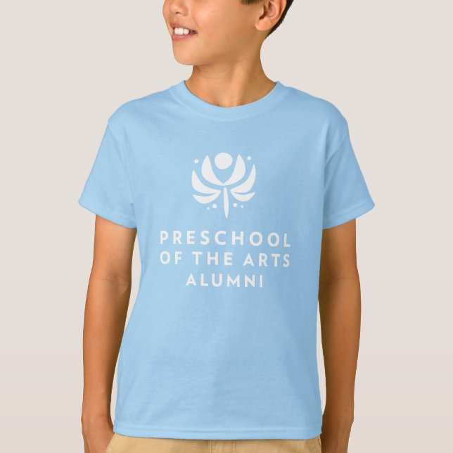 PSA Alumni Shirt - Kids T Shirt (Framsida)