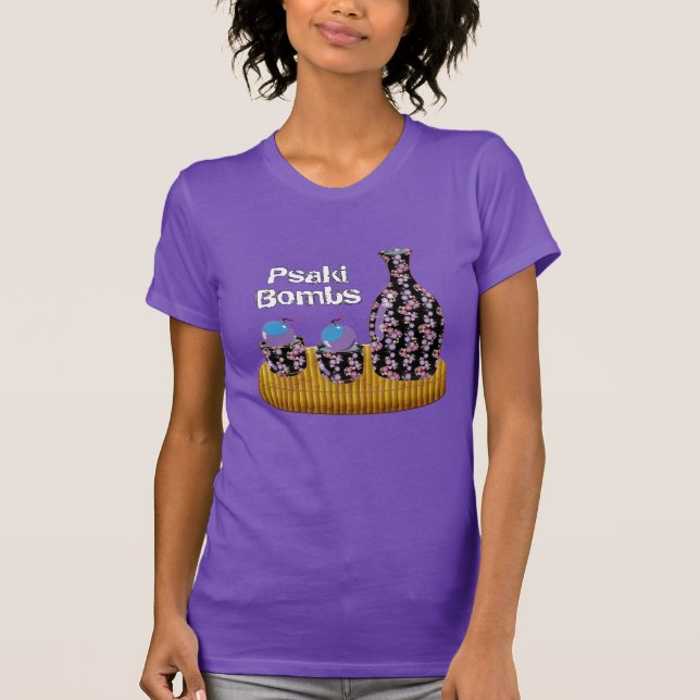 Psaki Bomber T-Shirt (Framsida)
