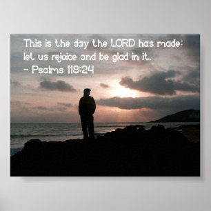 Psalm118:24 Poster
