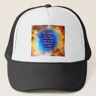Psalm118:8 Truckerkeps