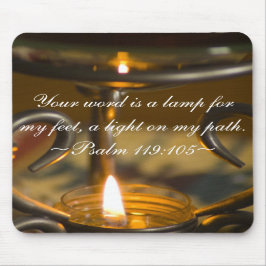 Psalm119:105 Mousepad Musmatta