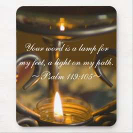 Psalm119:105 Mousepad Musmatta