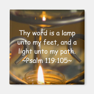 Psalm119:105magnet Magnet