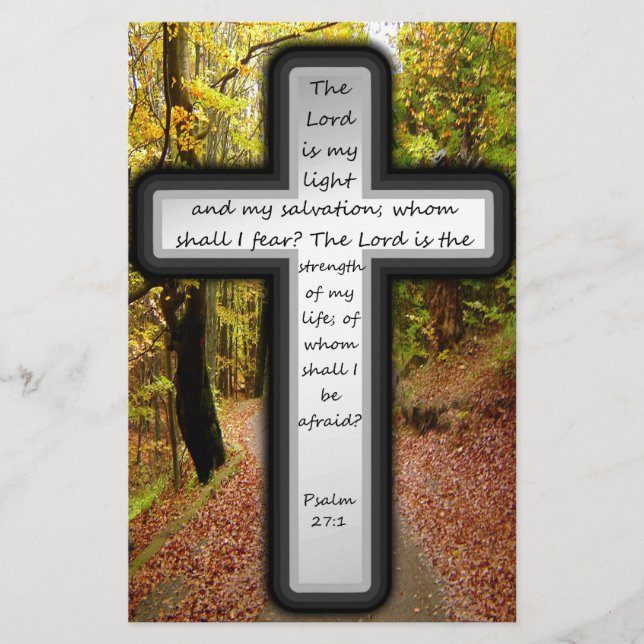 Psalm27:1 Brevpapper (Framsida)
