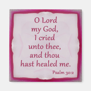 Psalm30:2magnet Magnet