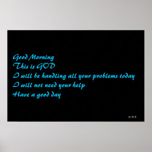 Psalm32:8 Poster