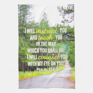 Psalm32:8kökshandduk Kökshandduk