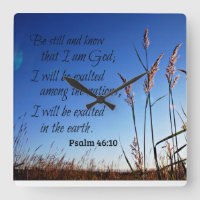 Psalm46:10 är stillbilden och vet att