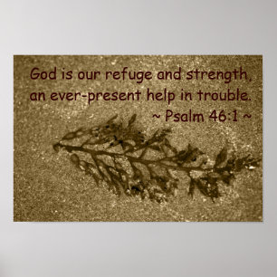 Psalm46:1 Poster