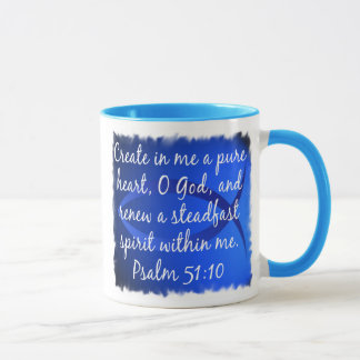 Psalm51:10 Mugg