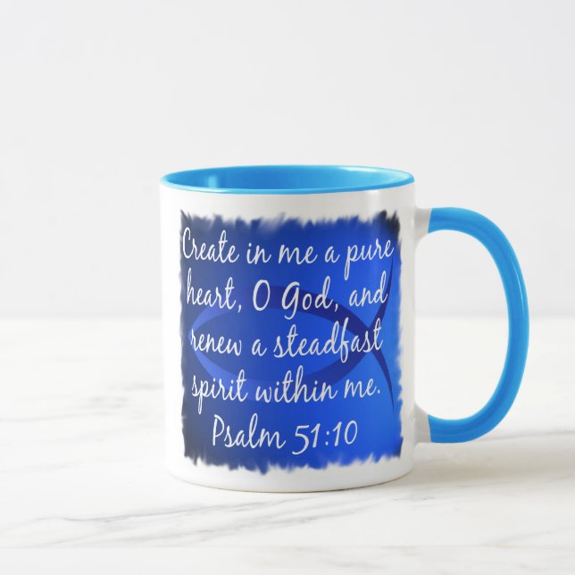 Psalm51:10 Mugg (Höger)