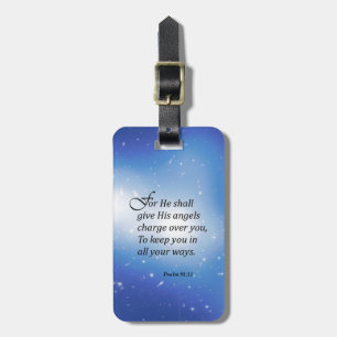Psalm91:11 Bagagebricka