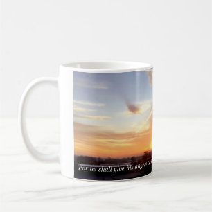 Psalm91:11 (soluppgången) kaffemugg