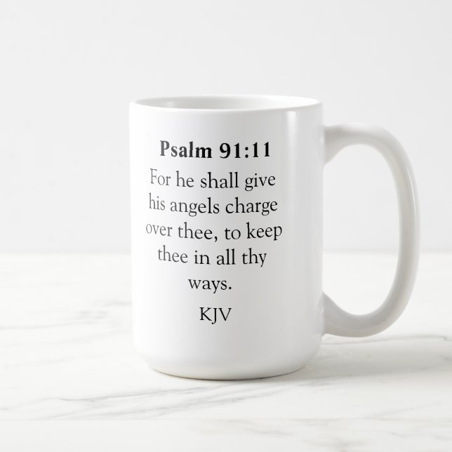Psalm91:11mugg Kaffemugg (Höger)