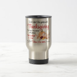 Psalm 100:4 Gå in i hans grind med Thanksgiving Resemugg