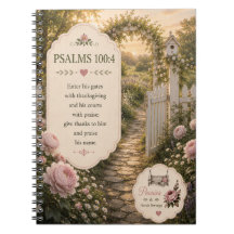 Psalm 100:4 Journal/Anteckningsbok