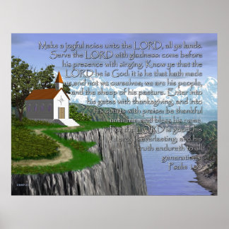 Psalm 100 (bred version) poster