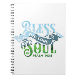 Psalm 103 Kristalldesign Anteckningsbok