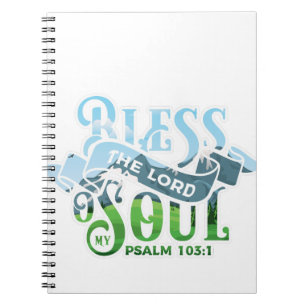 Psalm 103 Kristalldesign Anteckningsbok