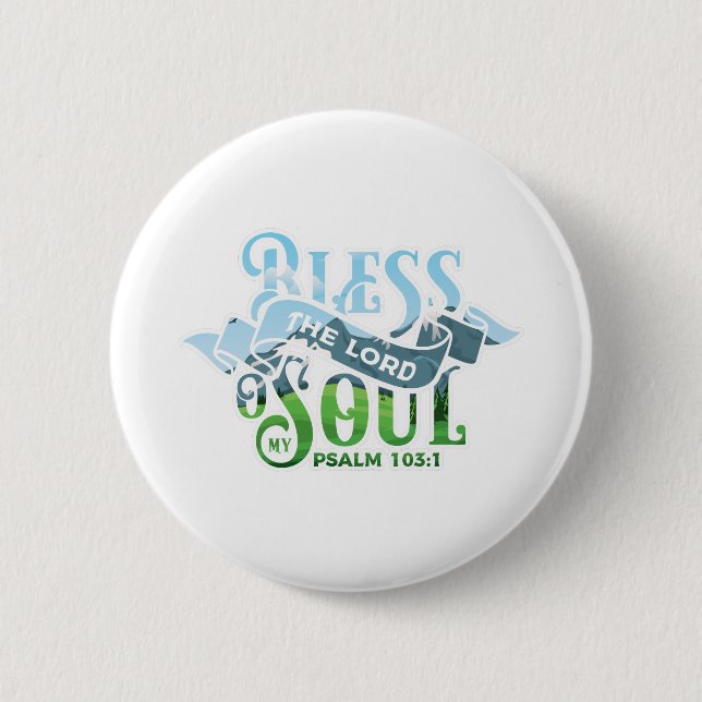 Psalm 103 Kristet formspråk Knapp (Framsida)