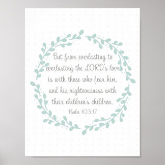 Psalm 103 Poster