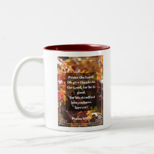 Psalm 106:1 Mugg