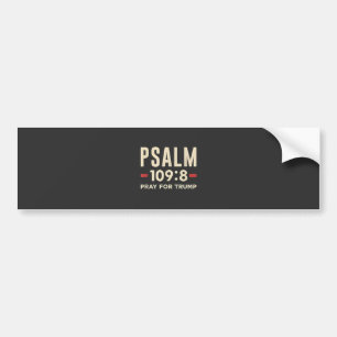 Psalm 109:8 Pray for Trump Religion inauguration Bildekal