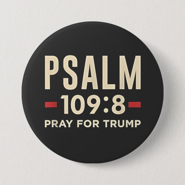 Psalm 109:8 Pray for Trump Religion inauguration Knapp (Framsida)