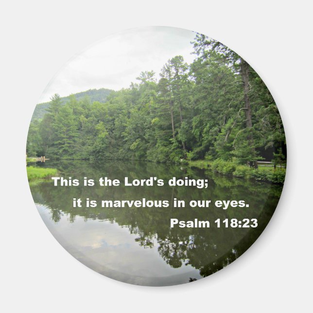 Psalm 118:23 magnet (Framsidan)
