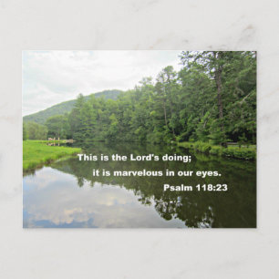 Psalm 118:23 vykort