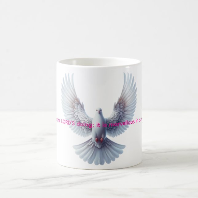 Psalm 118:23s röst kaffemugg (Center)