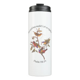 Psalm 118:24 Bibelverse och Paintade fåglar