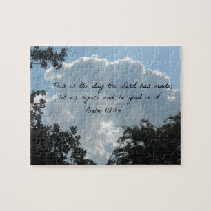 Psalm 118:24 Det här är den dag då Herren... Pussel