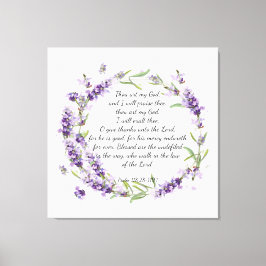 Psalm 118: 28-119:1 akryltryck canvastryck