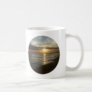 Psalm 119:105 Din Ord är en lampa Kaffemugg