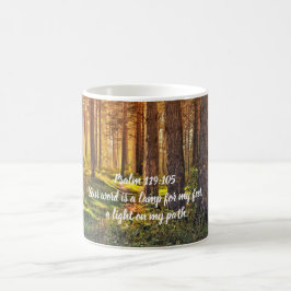 Psalm 119:105 kaffemugg