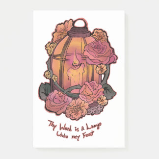 Psalm 119:105 post-it block