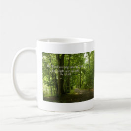 Psalm 119:105 Thy ord är en lampa i mina fötter Kaffemugg