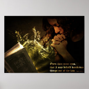 Psalm 119:18 Skriv ut Poster