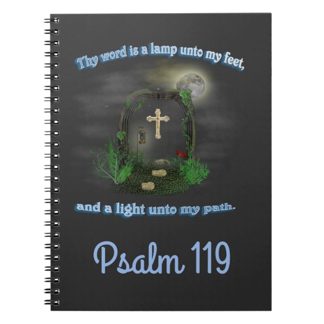 Psalm 119 anteckningsbok (Framsidan)
