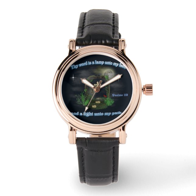 Psalm 119 armbandsur (Framsida)