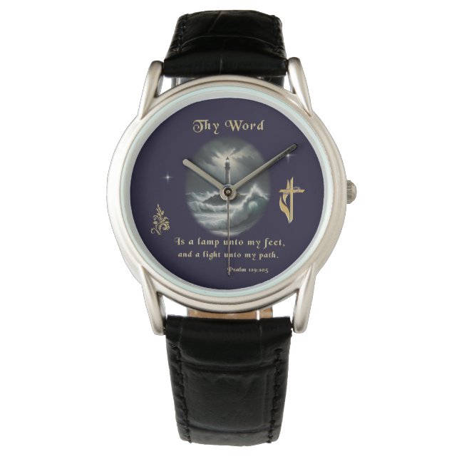 Psalm 119 armbandsur (Framsida)