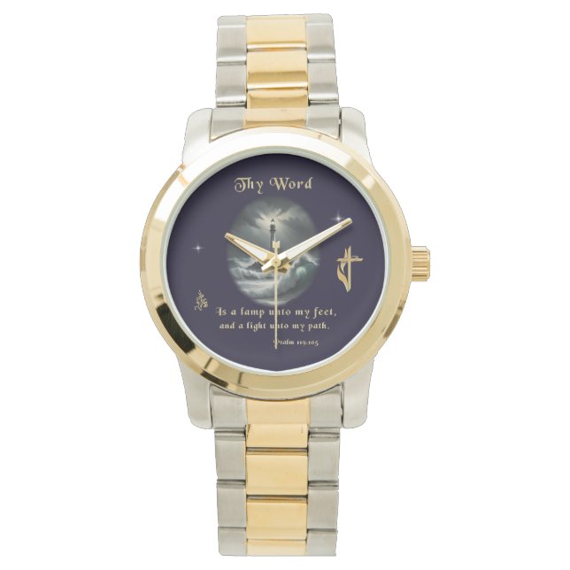 Psalm 119 armbandsur (Framsida)